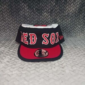 New Era Men's Boston Red Sox Navy Retro Painter Adjustable Hat‎ MLB One Size